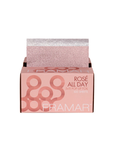 Papier Alumunium Rose All Day Framar x500