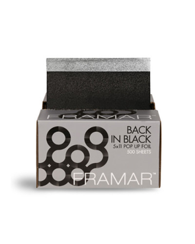 Papier Aluminium Black in Black Framar x500