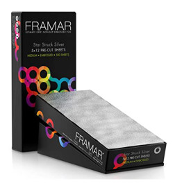 Papier Aluminium Gaufré Feuille à Feuille x500pcs Framar