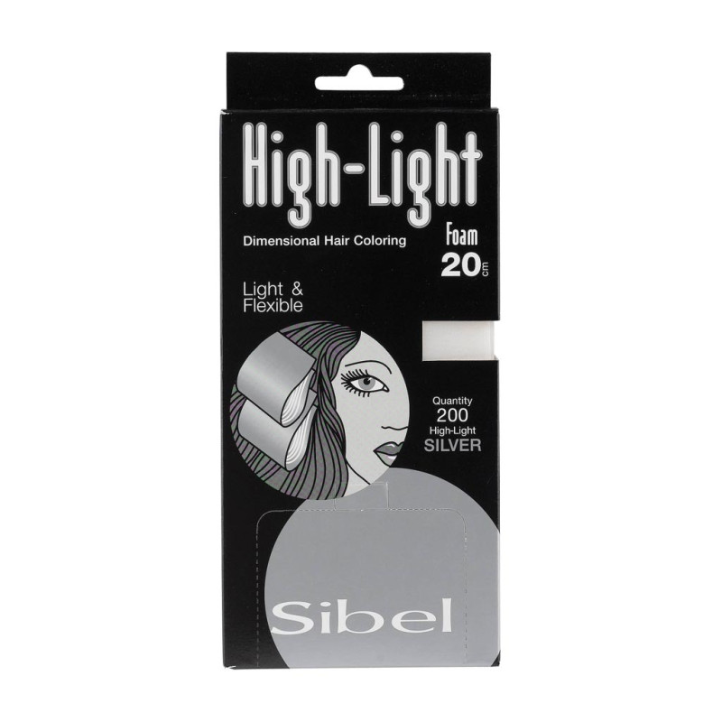Papier Mèches High Light Silver 20cm