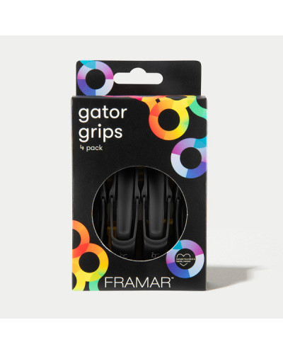 Pinces sépare-mèches noir - Gator Grips