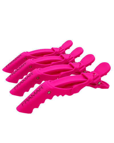 Pinces sépare-mèches roses - Gator Grips
