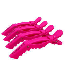 Pinces sépare-mèches roses - Gator Grips