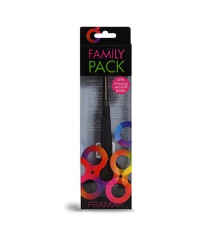 Pinceaux family pack noir