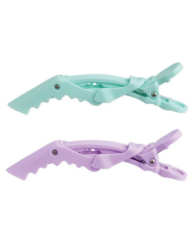 Pinces Crocodile Gator Grips Framar Couleur Pastel x4
