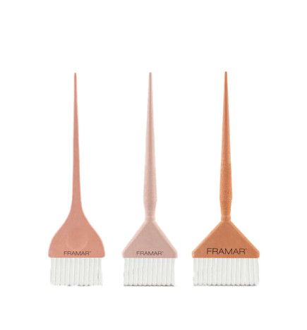 Set de 3 pinceaux family pack golden hour