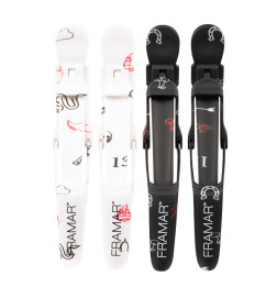 Pince Sépare Méches Gator Grip Motifs "Get Lucky" x4