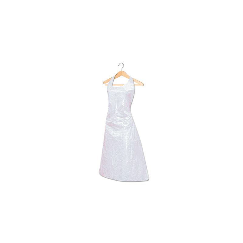 Tablier Jetable en Plastique x100 Tablier Jetable en Plastique x100