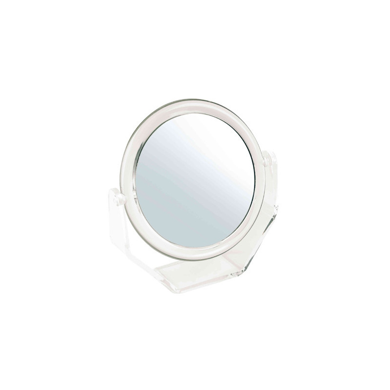 Miroir Sur Socle Plexi Ø15cm Grossissant x5 Miroir Sur Socle Plexi Ø15cm Grossissant x5