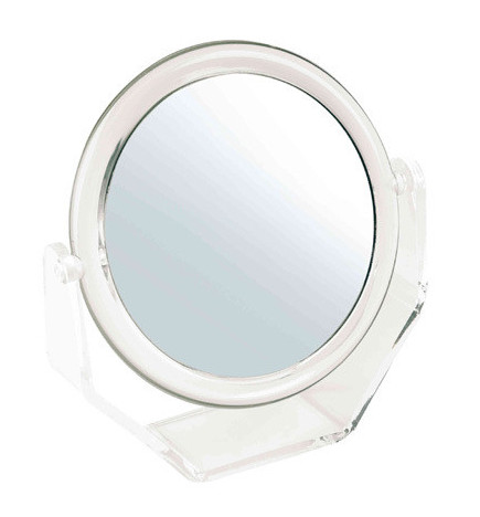 Miroir Sur Socle Plexi Ø15cm Grossissant x5