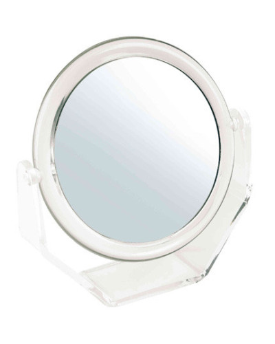 Miroir Sur Socle Plexi Ø21cm Grossissant x5