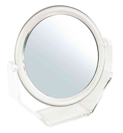 Miroir Sur Socle Plexi Ø21cm Grossissant x5