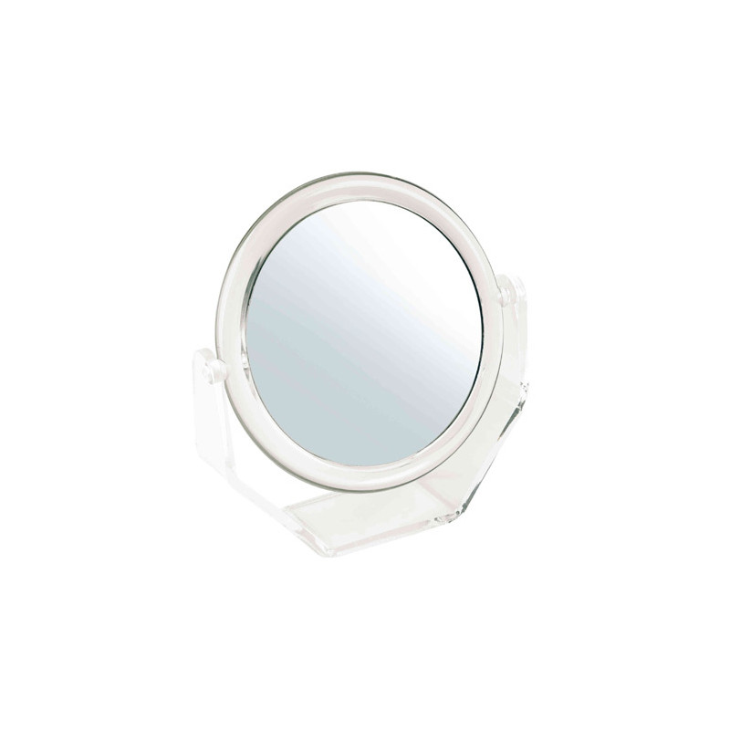 Miroir Sur Socle Plexi Ø21cm Grossissant x5 Miroir Sur Socle Plexi Ø21cm Grossissant x5