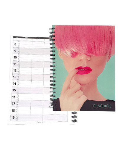 Carnet Rendez-Vous 4 colonnes 300 pages New & Beauty