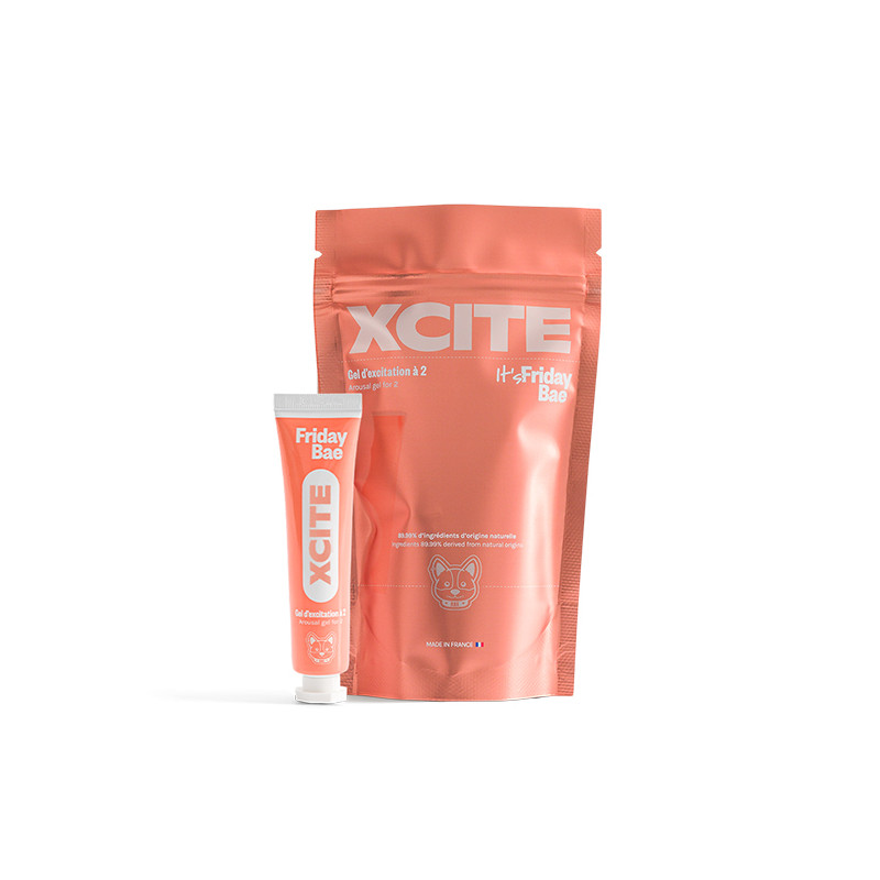 Gel d'Excitation à 2 "Xcite" FridayBae 15ml