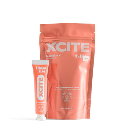 Gel d'Excitation à 2 "Xcite" FridayBae 15ml