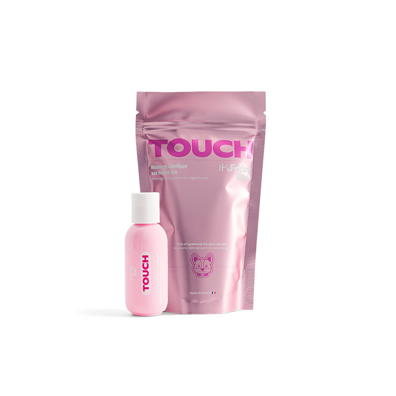 Massage Lubrifiant aux Huiles Bio "Touch" FridayBae 50ml