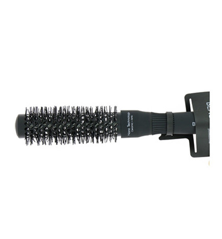 Brosse de Brushing en Céramique ionique Noir Ø25mm BeautéLive