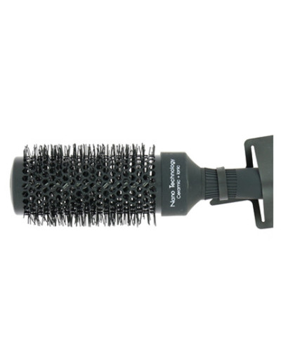 Brosse de Brushing en Céramique ionique Noir Ø43mm BeautéLive
