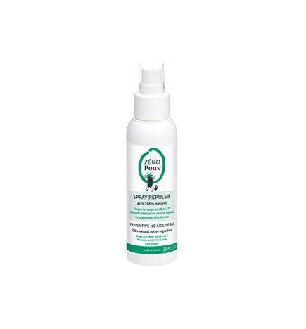 Spray Répulsif Zéro Poux Mulato 100ml