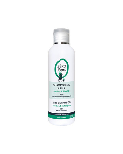 Shampooing Zéro Poux 2en1 Mulato 200ml