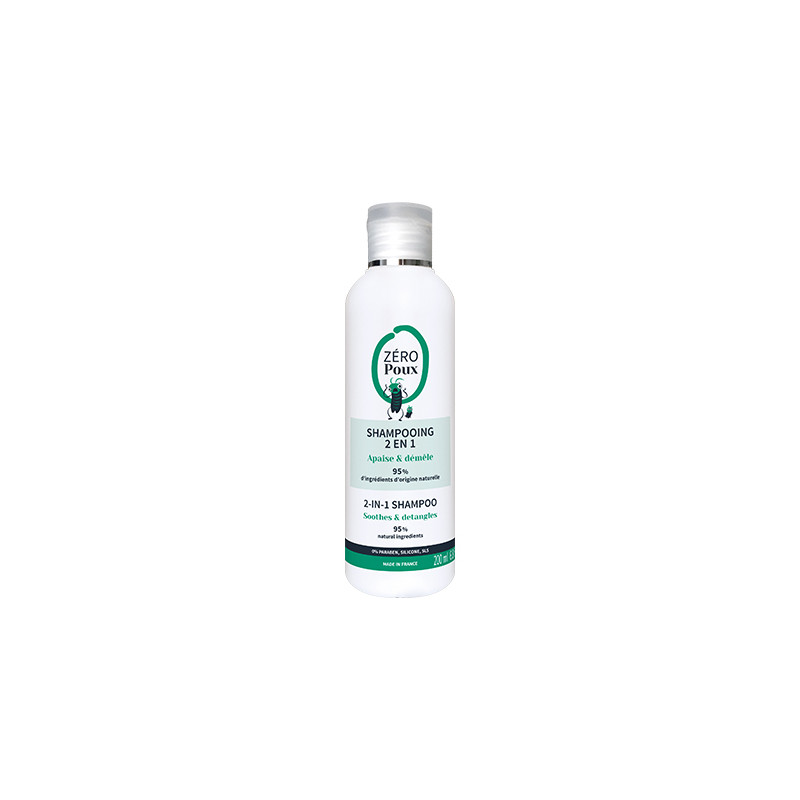 Shampooing Zéro Poux 2en1 Mulato 200ml Shampooing Zéro Poux 2en1 Mulato 200ml