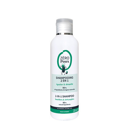 Shampooing Zéro Poux 2en1 Mulato 200ml