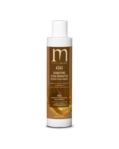 Shampoing Ultra Réparateur Azali Cheveux Très Secs ou Défrisés Mulato 200ml