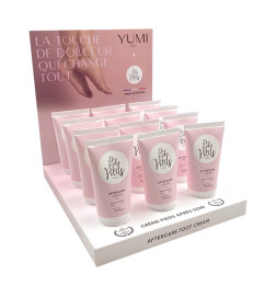 Présentoir de 12 Crèmes Pieds Après-Soin Yumi 75ml
