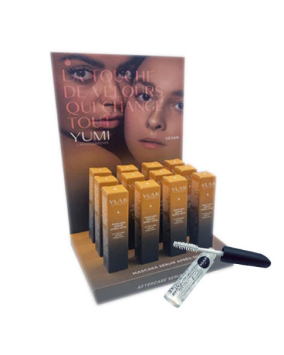 Présentoir de 12 Mascaras Sérum  Après-Soin Yumi