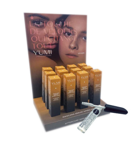 Présentoir de 12 Mascaras Sérum  Après-Soin Yumi