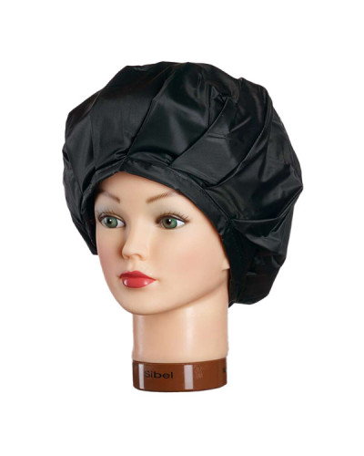 Bonnet Permanente Plastique Noir Velcro