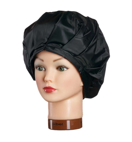 Bonnet Permanente Plastique Noir Velcro
