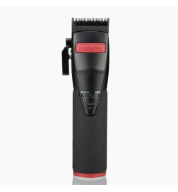 Tondeuse de Coupe Mate Noire et Rouge en Métal Boost + Babyliss PRO