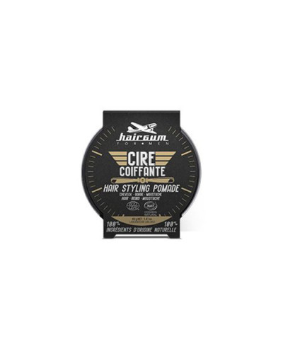 Cire Coiffante 3 en 1 Cheveux Barbe et Moustache Hairgum 40g