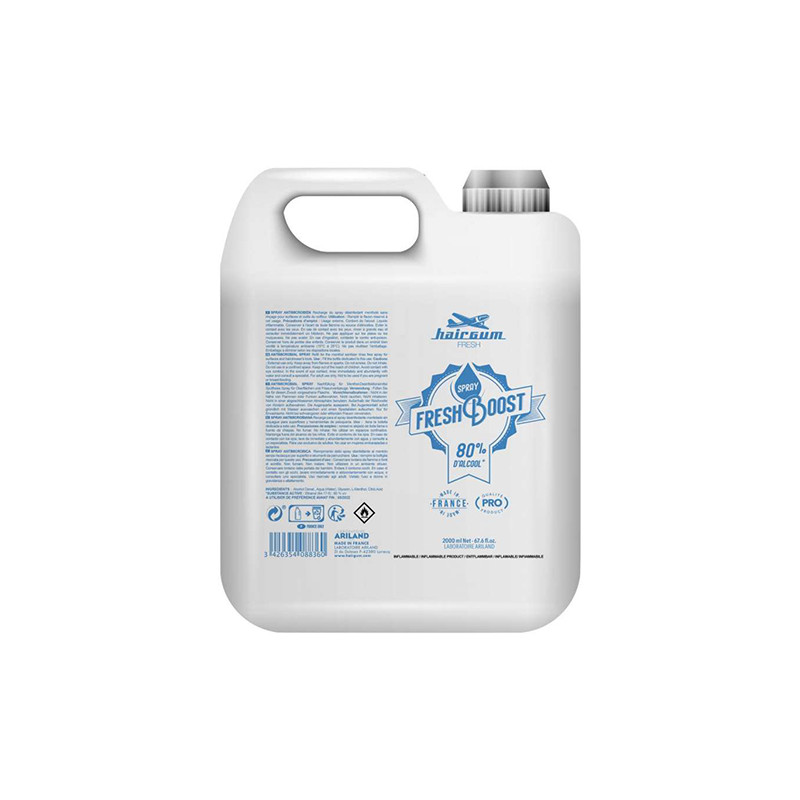 Lotion désinfectante Fresh Boost Hairgum 2000ml
