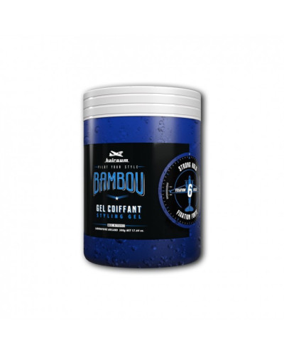 Gel Coiffant Bambou Hairgum 500g