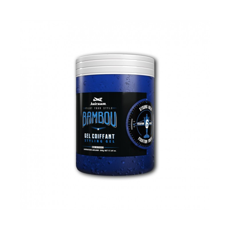 Gel Coiffant Bambou Hairgum 500g