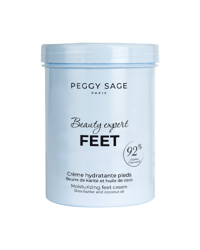 Crème Hydratante Pieds Beurre de Karité et Huile de Coco Peggy Sage 270ml