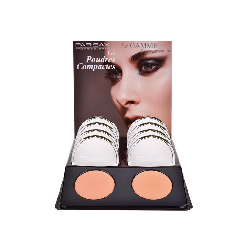 Présentoir Poudres de Teint Compactes Parisax x12 Présentoir Poudres de Teint Compactes Parisax x12