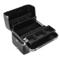 Valise alu strass noir
