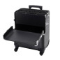 Valise alu strass noir