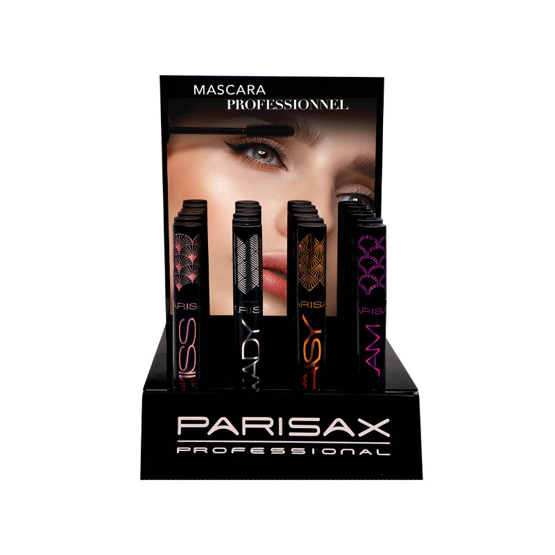 Présentoir Mascara x20pcs + 4 Testeurs Parisax