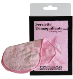 Serviette Démaquillante Rose Parisax