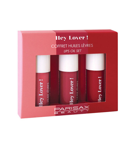 Coffret Trio Huiles Lèvres Parisax