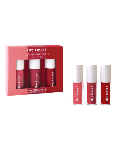 Coffret Trio Huiles Lèvres Parisax