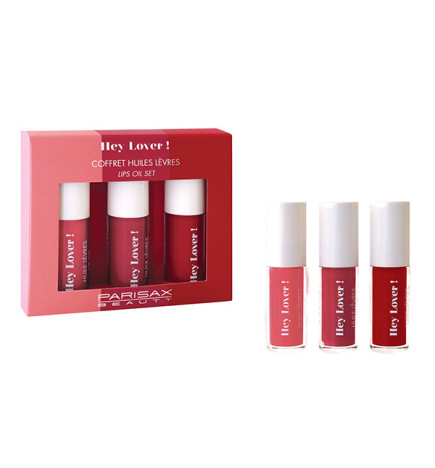 Coffret Trio Huiles Lèvres Parisax
