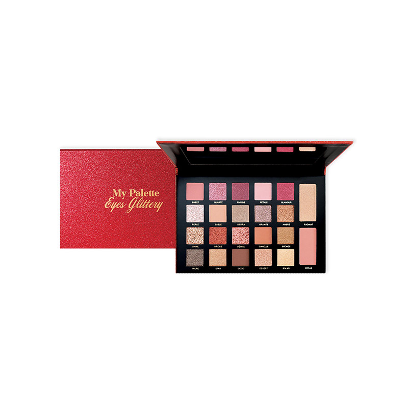 Palette Maquillage 22 teintes "My Palette Eyes Glittery" Parisax Palette Maquillage 22 teintes "My Palette Eyes Glittery" Parisax