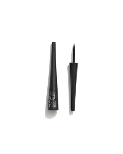 Stylo Eyeliner Liquide Longue Durée, Séchage Rapide Noir 2,5ml Gosh