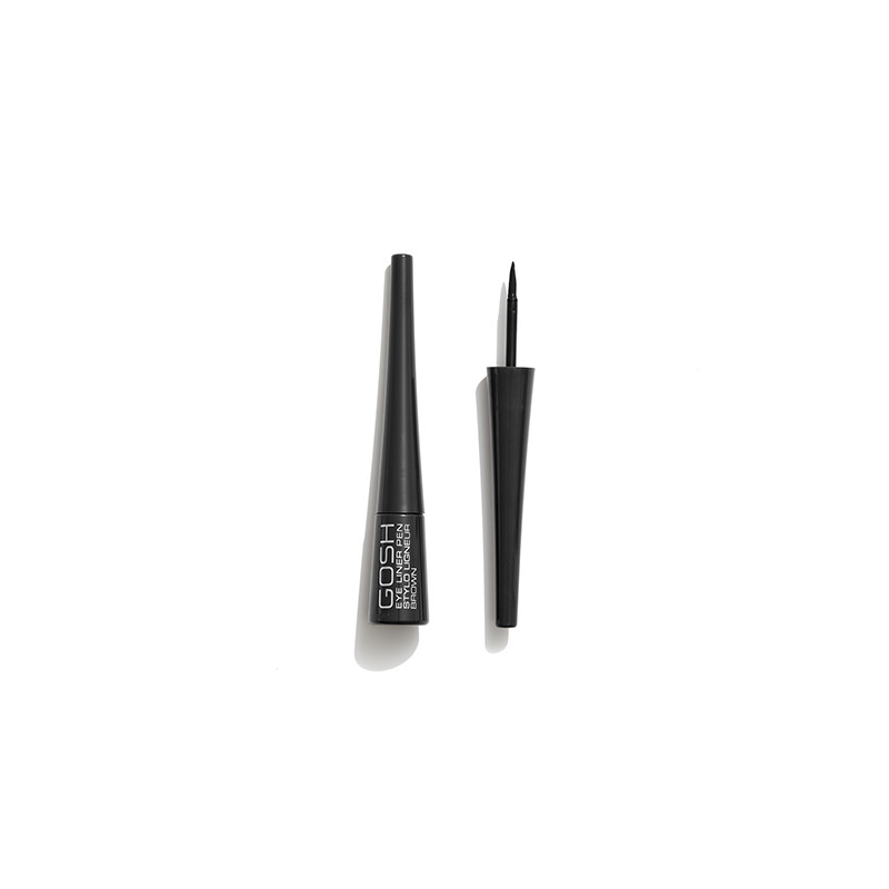 Stylo Eyeliner Liquide Longue Durée, Séchage Rapide Noir 2,5ml Gosh Stylo Eyeliner Liquide Longue Durée, Séchage Rapide Noir 2,5ml Gosh